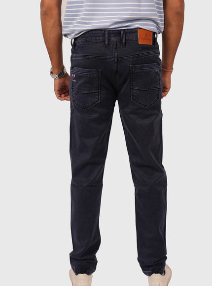 Men’s Narrow Fit Knitted Stretchable Jeans