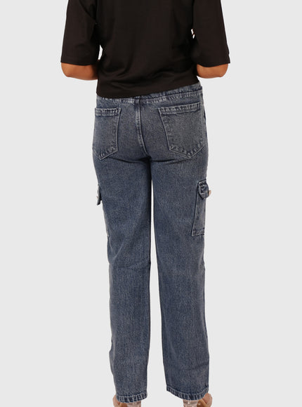 Women’s Cargo Denim Pants