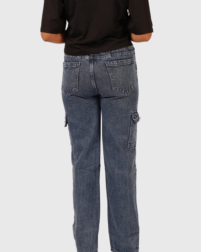 Women’s Cargo Denim Pants