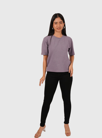 Women’s Purple Oversized T-Shirt