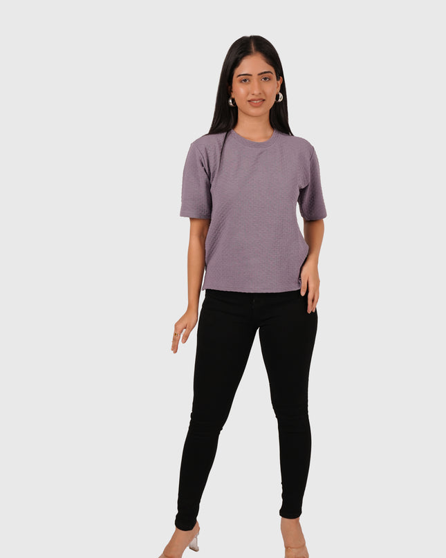 Women’s Purple Oversized T-Shirt
