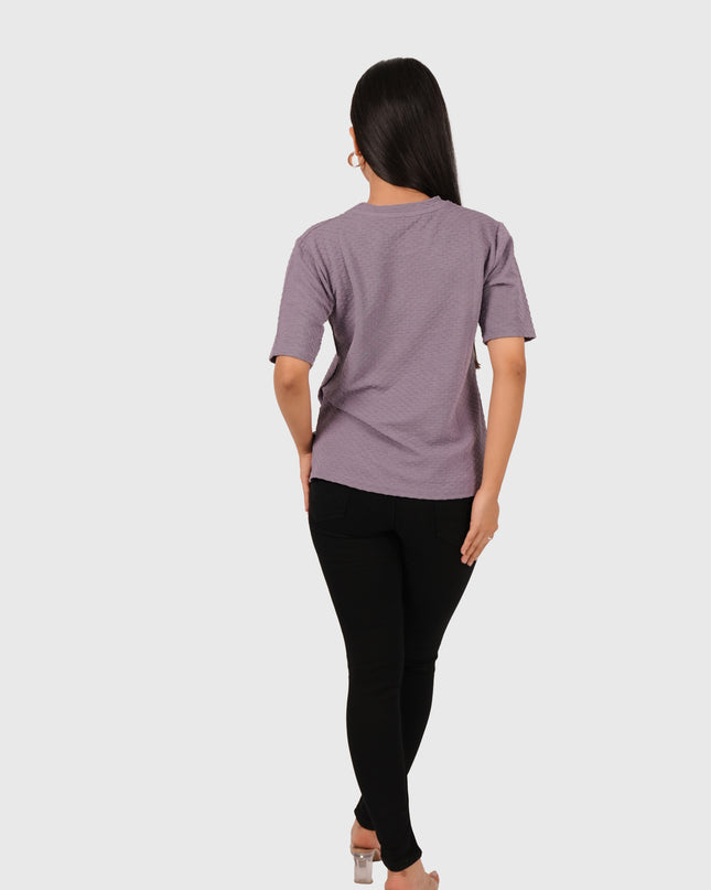 Women’s Purple Oversized T-Shirt