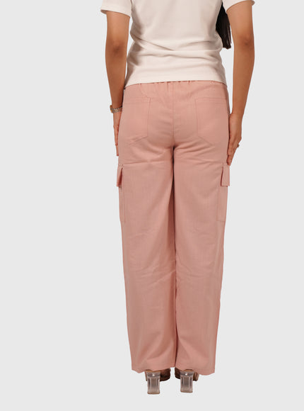 Women’s Peach Pink Palazzo Pants