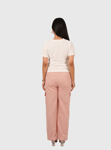 Women’s White Regular Fit Round Neck T-Shirt