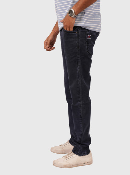 Men’s Narrow Fit Knitted Stretchable Jeans