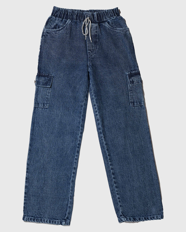 Women’s Cargo Denim Pants