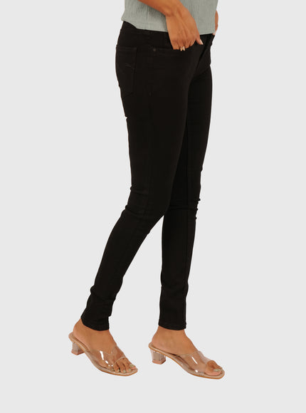 Women’s Black Denim Skinny Jeans