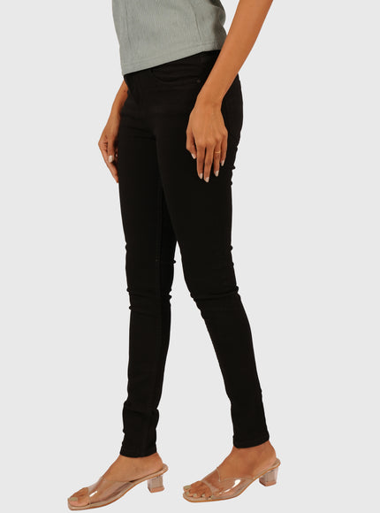 Women’s Black Denim Skinny Jeans