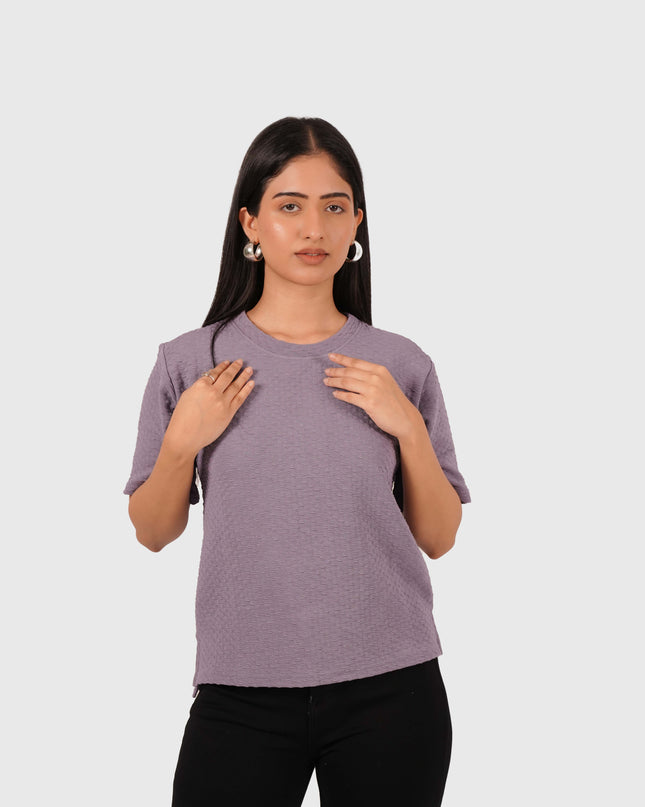 Women’s Purple Oversized T-Shirt