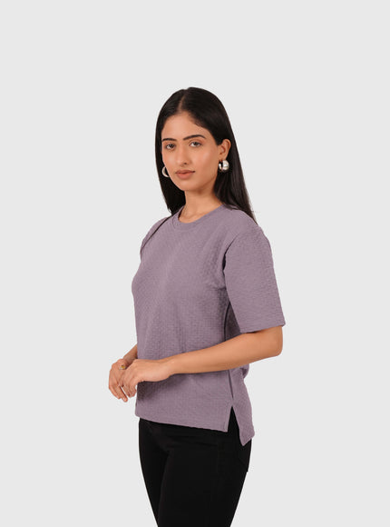 Women’s Purple Oversized T-Shirt