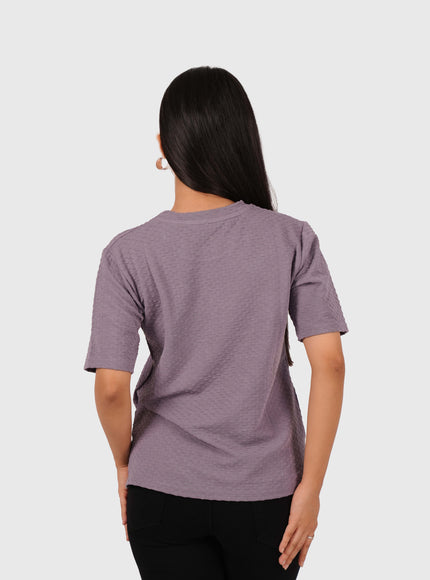 Women’s Purple Oversized T-Shirt