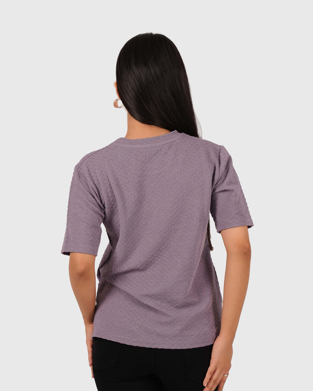 Women’s Purple Oversized T-Shirt