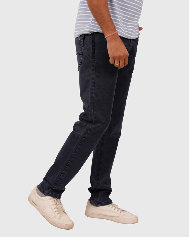 Men’s Narrow Fit Knitted Stretchable Jeans